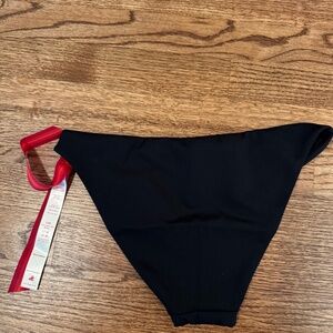 Left on Friday black bikini bottom